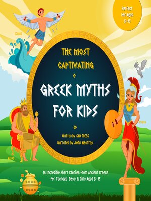 cover image of The Most Captivating Greek Myths For Kids